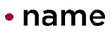 Логотип домена NAME 